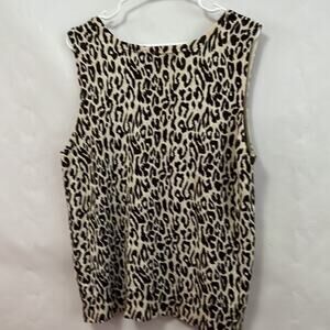 LINDA MATTEWS LEOPARD PRINT‎ SIZE XL
